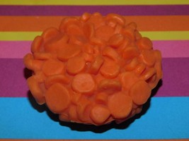 Play food for Kids Kitchen Sliced Carrots Piece Food Fake Food Prop Replica - $6.92