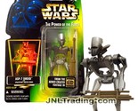 Yr 1996 Star Wars Power of The Force Figure DROID ASP-7 w/ Spaceport Sup... - £19.95 GBP