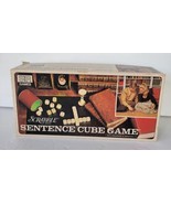 Vintage 1971 Scrabble Brand Sentence Cube Game Complete - £19.50 GBP