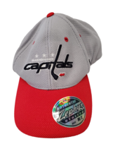 Zephyr Zhats Men&#39;s Washington Capitals Trucker Fitted Back Hat M/L Red&amp;Gray - £15.81 GBP
