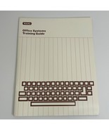 Wang Computers Office Systems Training Guide 1982 Manual with Large Disk - $8.47
