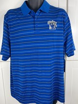 KENTUCKY WILDCATS POLO SHIRT-AUTHENTIC-ADULT LARGE-NWT-$60 RETAIL - $24.98