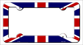 British Flag Novelty Metal License Plate Frame LPF-438 - £14.81 GBP