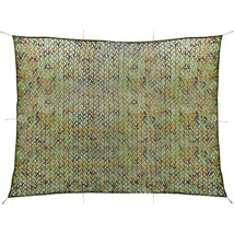 VidaXL Green Camouflage Net, 9.8x13.1 ft, Storage Bag Included, Versatile - €84,43 EUR