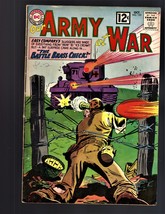 Our Army at War #123 1962- DC War Comic- Sgt Rock Easy co- Silver Age - $15.00
