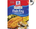 2x Boxes McCormick GoldenDipt Fish Fry Seafood Fry Mix | 10oz | No MSG - $19.94