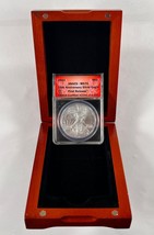 2011 Argent American Eagle Classé Par Anacs Comme MS-70 First Sortie 25th - £88.35 GBP