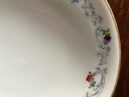 FK Friedrich Kaestner White Floral China Small Bowl #78 012776 Replacement 5&quot; - £7.08 GBP