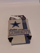 Dallas Cowboys Can Cooler 12oz Collapsible Koozie Two Sided Vintage, Old Design - £5.92 GBP