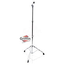 Straight Cymbal Stand by GRIFFIN - Deluxe Percussion Drum Hardware Set f... - £36.14 GBP