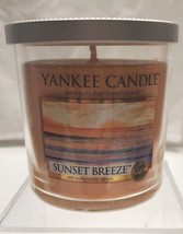 Yankee Candle Sunset breeze SCENT - Small 7oz. Tumbler Candle Single wick NEW  - £9.52 GBP