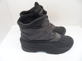 Khombu Men&#39;s Paul Comfort Snow Boot Taupe Black Size 13M - $32.05