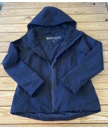 Body Glove Women’s Full zip Hooded jacket size S Black CE - $28.71
