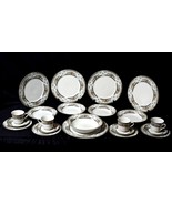 MIKASA 22 Piece Fine China CAMBRIDGE L9015 - Full 5 Piece Place Setting ... - $142.98