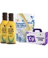 Clean 9 Forever Living 9 Day Detox Weight Loss Vanilla Aloe Vera Fiber K... - £71.45 GBP