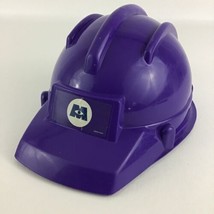 Disney Store Monsters Inc Purple Hard Hat Halloween Costume Helmet Vintage Toy - £30.52 GBP