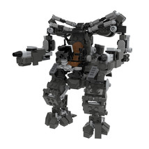 BuildMoc The M-at_rix APU Robot Model Mech Minifig Scale 423 Pieces for Kids - £19.12 GBP