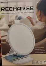 Merkury Innovations Recharge Therapy Lamp with Wireless Charger - UV-Free  - £23.12 GBP