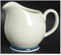 Pfaltzgraff NORTHWINDS Large Gravy Boat Pitcher Stoneware Blue Green 20 ... - £23.22 GBP