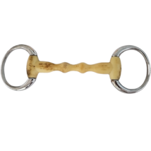 Happy Mouth English Horse Bit Eggbutt Mullen Mouth 5" mouth 125mm image 2