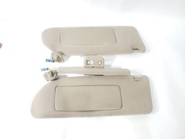 1992 Lexus SC400 OEM Pair Of Sun Visor And Center Beige - $52.51