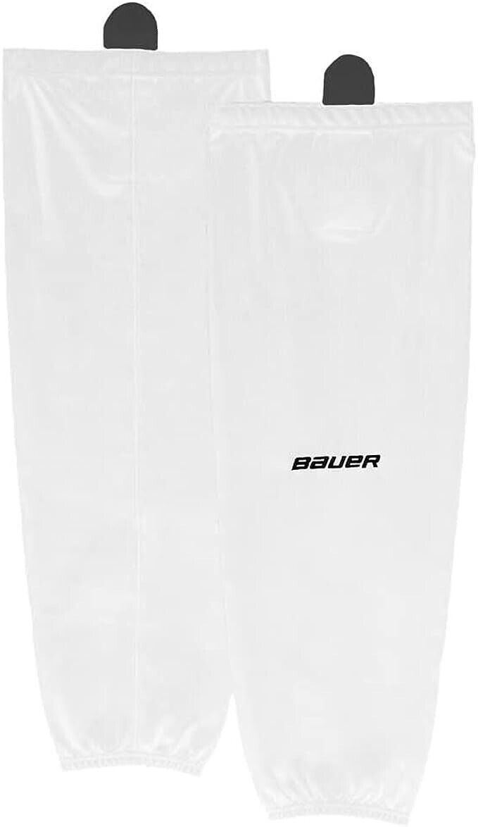 Bauer Flex Series Senior Hockey Socks - White Size L/XL