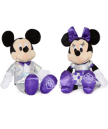 Mickey Mouse &amp; Minnie Toy Plush 18&quot; 100 Year Anniversary Gifts for Kids ... - £90.22 GBP