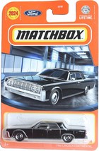 Matchbox 1964 Lincoln Continental, Black 21/100 - $12.73