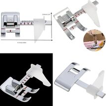 Adjustable Guide Sewing Machine Presser Foot For All Low Shank Snap-On B... - $5.61 CAD