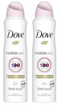 2 Packs Of Dove Floral Touch Anti Perspirant Deodorant Spray 250 Ml - £12.77 GBP