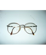Sierra Eyewear Eyeglasses Frame Full Rim Metal Pewter/Amber 150 - $23.64 CAD