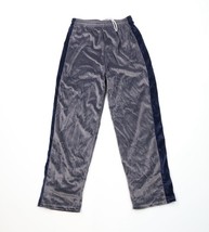 Vintage 90s Streetwear Boys Large Velour Color Block Wide Leg Sweatpants... - $738.87 MXN
