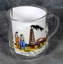 Gulf Gas Station Collector’s Series Glass Mugs - Old Spindletop - £1.96 GBP