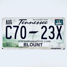 2013 United States Tennessee Blount County Passenger License Plate C70 23X - £13.13 GBP