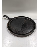 Lodge 90G 10 1/2” inch Old Style Cast Iron Flat Griddle Skillet Pan Made... - £24.87 GBP