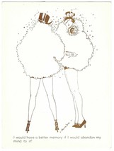 Vtg ART DECO FASHION Funny POSTCARD Print 8x6 WOMEN Girl FLAPPER Legs Ri... - £11.62 GBP
