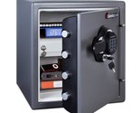 Waterproof And Fireproof Alloy Steel Digital Safe Box For Home 1.23 Cubi... - £354.63 GBP