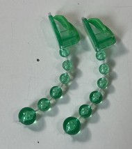 Pretty Pretty Princess Board Game Green Earrings Jewelry Replace Piece P... - $1.97
