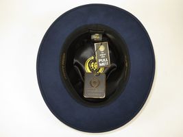 Bruno Capelo Hat Australian Wool Fedora Teardrop Crushable Bel Air BL591 Navy image 8