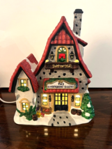 Santas Workbench Christmas Village The Gingerbread Bakery Lighted - $13.86
