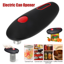 Electric Commercial Can Opener Automatic Smooth Edge Stainless Steel Hands-Free - £24.50 GBP