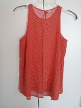 Old Navy Ladies Sleeveless COTTON/RAYON Loose Orange TOP-WORN ONCE-CUTE/COOL - £4.00 GBP