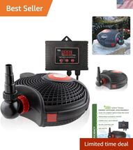 Eco-Sphere Energy-Saving 5400GPH Pond Pump with Controller and 33-ft. Cord - $304.62