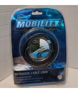 Notebook Cable Lock iConcepts Mobility 6ft Galvanized Steel Cable 2 Keys - $6.77 CAD