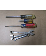 Craftsman Tools Lot 3 Wrenches 3 Screwdrivers - £12.69 GBP