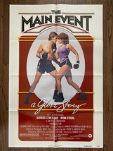 THE MAIN EVENT (1979) Barbra Streisand and Ryan O&#39;Neal Boxing-Themed RomCom 1S - £75.93 GBP