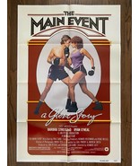 THE MAIN EVENT (1979) Barbra Streisand and Ryan O&#39;Neal Boxing-Themed Rom... - £74.53 GBP