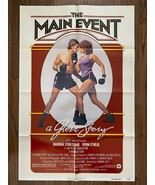 THE MAIN EVENT (1979) Barbra Streisand and Ryan O&#39;Neal Boxing-Themed Rom... - $128.83 CAD