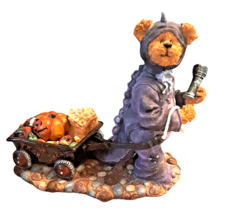 Halloween Boyds Bear 1st Edition Rex Bearsley Haulin A Nights Work #228431  - $25.23