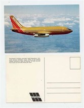 Southwest Airlines Boeing 737-200 Postcard In Flight  - £11.67 GBP